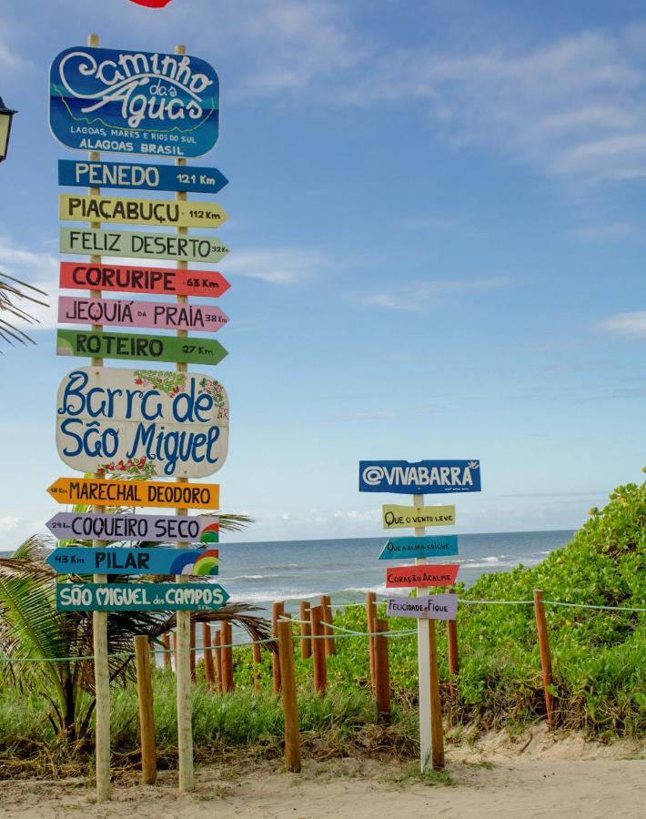 Viva Barra Hotel Pousada Barra de São Miguel Eksteriør bilde